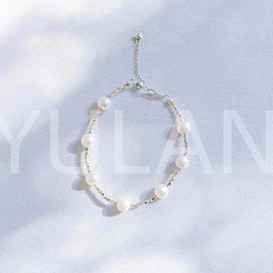 アコヤ真珠 ホワイト ブレスレット xx~xx cm (JR-BR-0034)