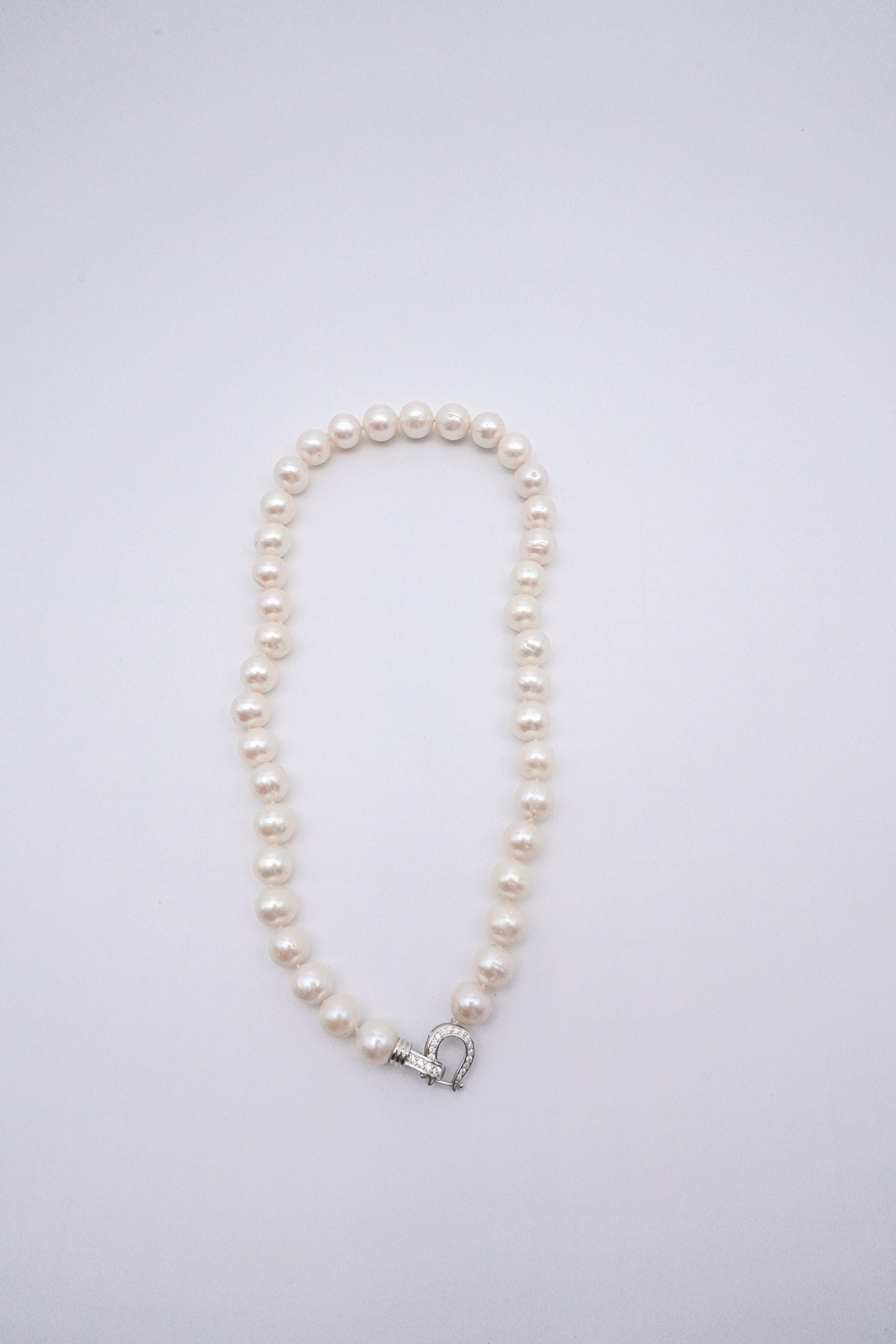 ネックレス 淡水真珠 ホワイト10.5mm~11.5mm S925 (JR-NL-0045)