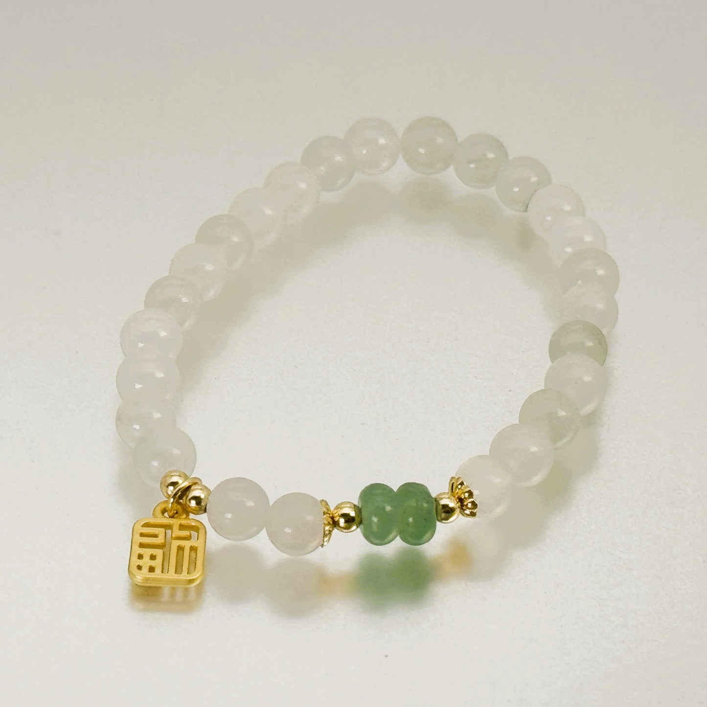 ブレスレット 天山翡翠 17~18 cm (JR-BR-0022)