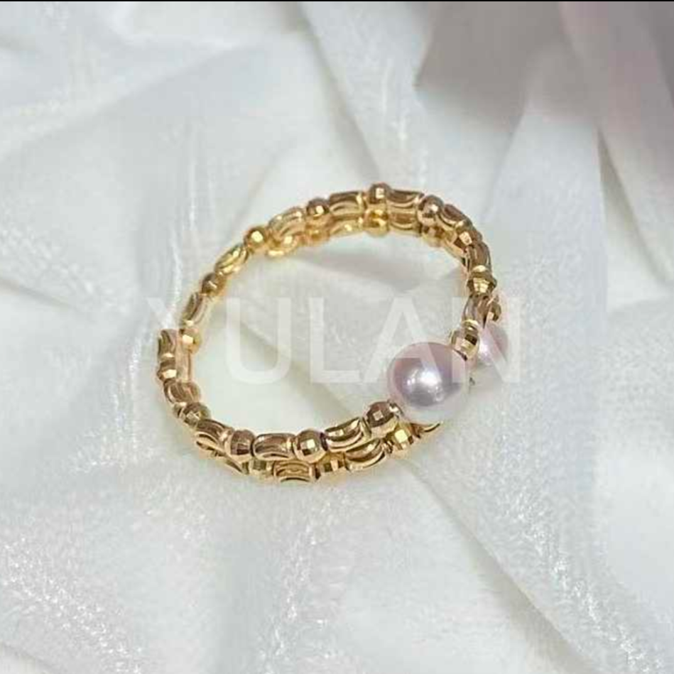 アコヤ真珠 指輪 ゴールド (JR-RI-0019)