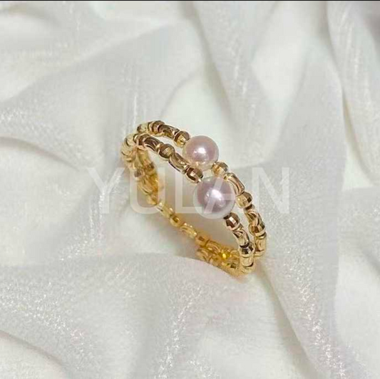 アコヤ真珠 指輪 ゴールド (JR-RI-0019)