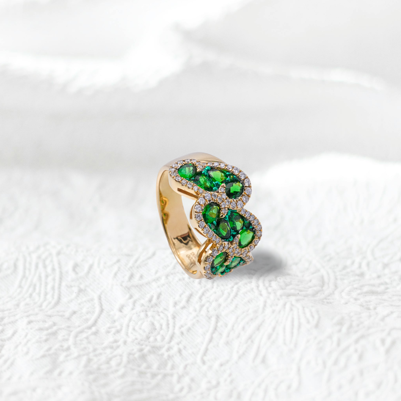 (JR-RI-0003) ガーネット 指輪 2.04ct K18