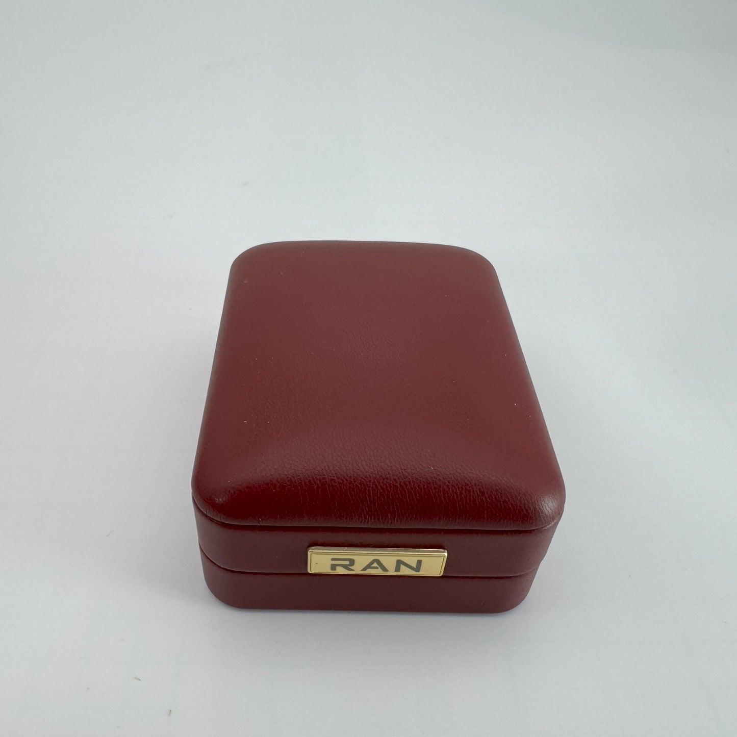 (JR-OP-0003) ジュエリーボックス ワインレッド W:7.5cm x D:9.5cm x H:4.5cm
