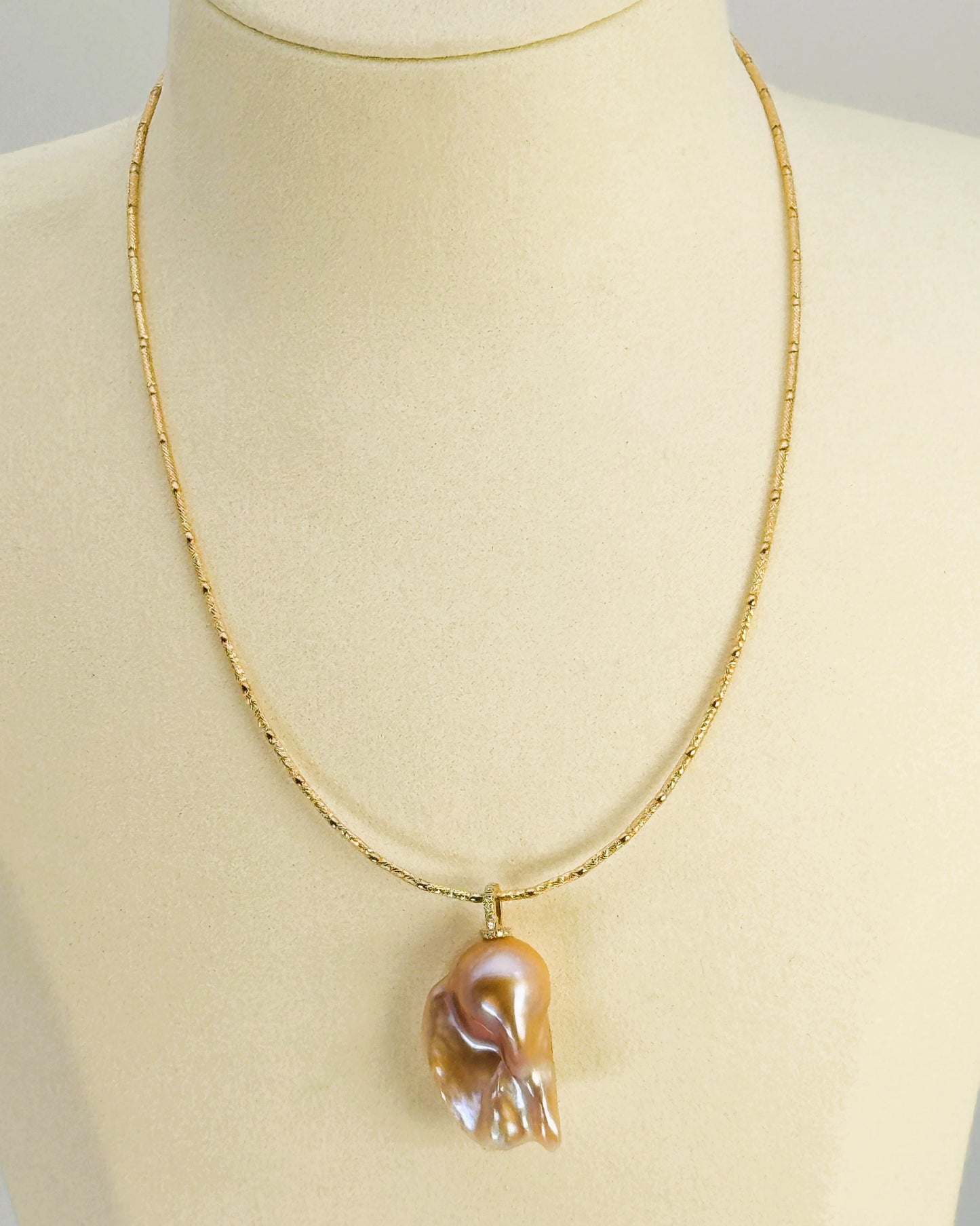 ネックレスチェーン 18K 40cm (JR-OP-0106)