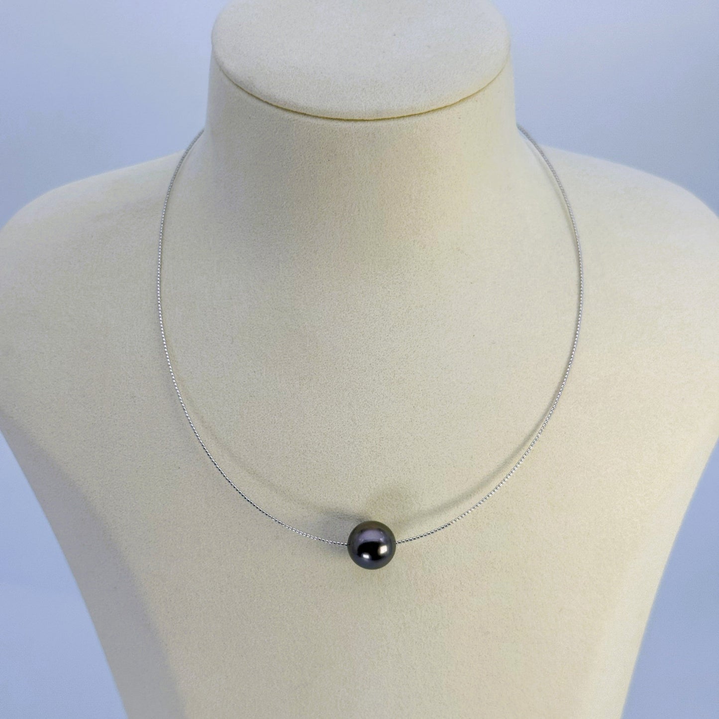 ネックレス 黒蝶真珠 12.0mm～12.5mm K18 45cm (JR-NL-0130)