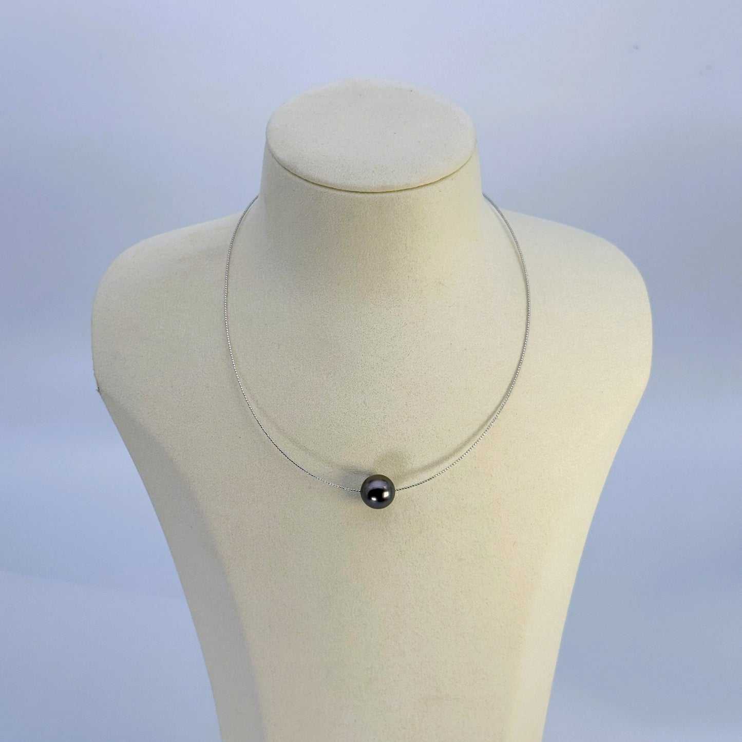 ネックレス 黒蝶真珠 12.0mm～12.5mm K18 45cm (JR-NL-0130)