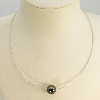 ネックレス 黒蝶真珠 12.0mm～12.5mm K18 45cm (JR-NL-0130)