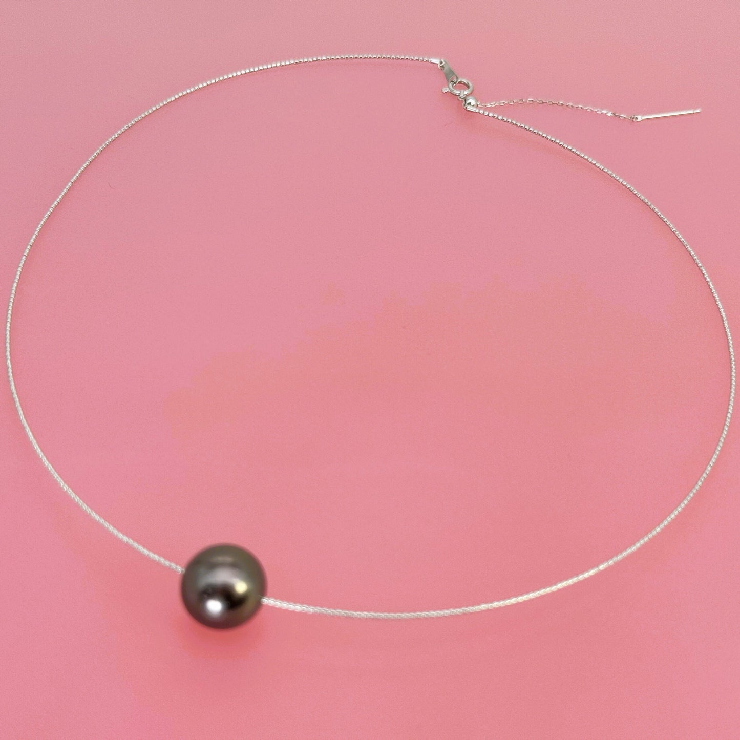 ネックレス 黒蝶真珠 12.0mm～12.5mm K18 45cm (JR-NL-0130)