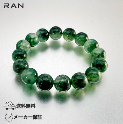 ブレスレット 緑幽霊のクリスタル ブレスレット 内周15.5cm (JR-BR-0008)