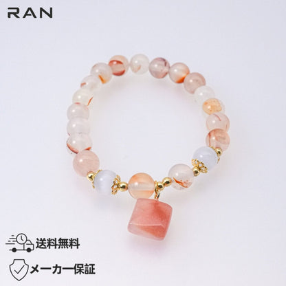 瑪瑙（アゲート）ブレスレット 内周15.0cm (JR-BR-0012)