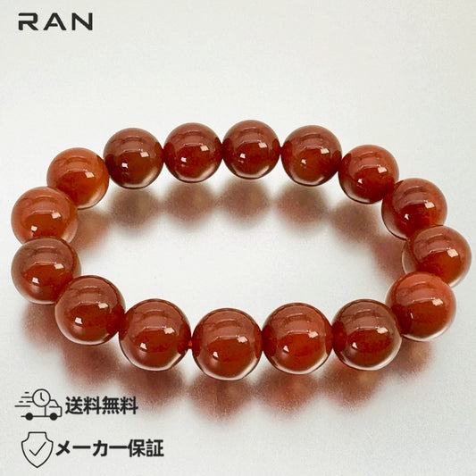 ブレスレット ドラゴンアゲート 朱 内周16.0cm (JR-BR-0024)