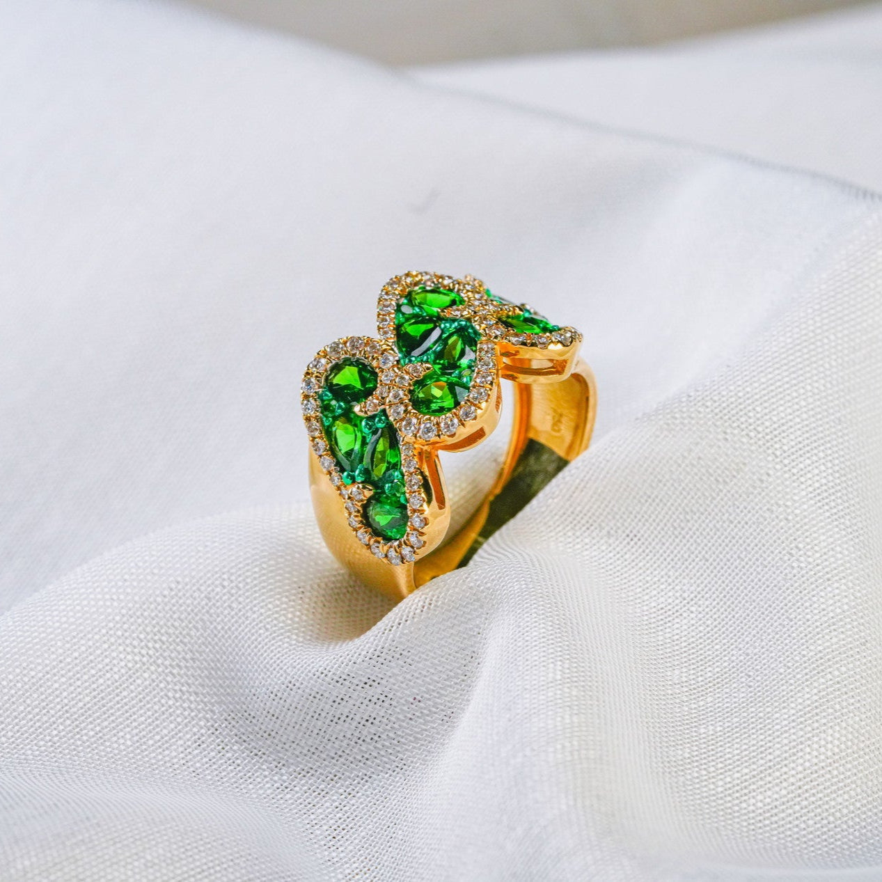 (JR-RI-0003) ガーネット 指輪 2.04ct K18