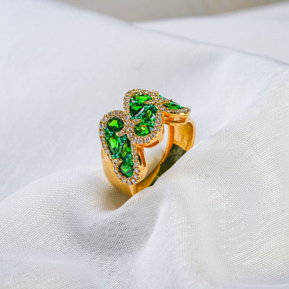 (JR-RI-0003) ガーネット 指輪 2.04ct K18