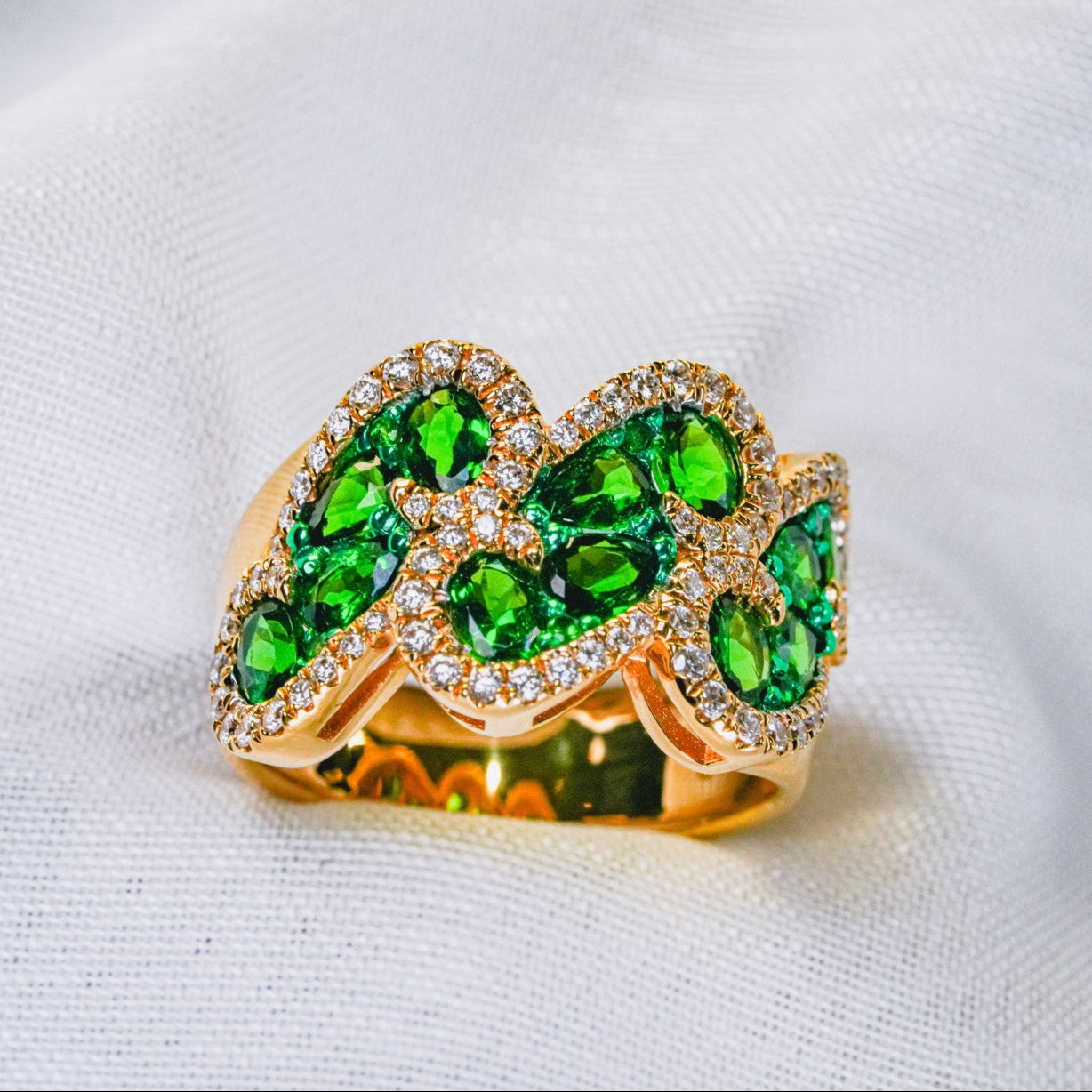 (JR-RI-0003) ガーネット 指輪 2.04ct K18