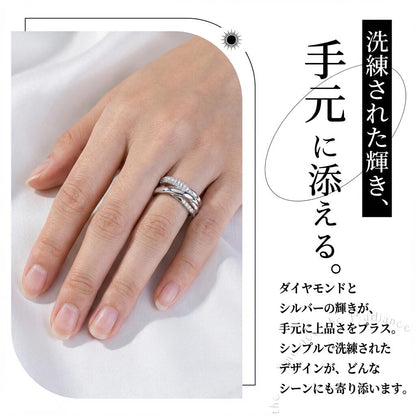 (JR-RI-0008) 指輪 ダイヤモンド 透明 0.56ct ラウンドブリリアントカット PT950