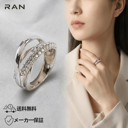 (JR-RI-0008) 指輪 ダイヤモンド 透明 0.56ct ラウンドブリリアントカット PT950